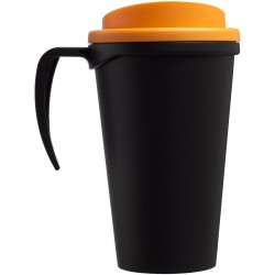 Mug isolant Americano® grande 350mlCouleur:Noir / Orange
