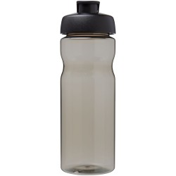Bouteille de sport H2O Active® Eco Base 650ml avec couvercle à basculeCouleur:Charbon / Noir