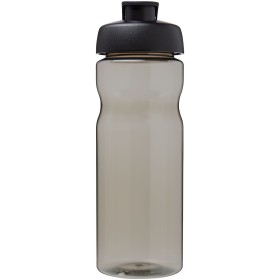 Bouteille de sport H2O Active® Eco Base 650ml avec couvercle à basculeCouleur:Charbon / Noir