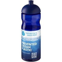 Bouteille de sport H2O Active® Eco Base 650ml avec couvercle dômeCouleur:Bleu
