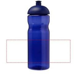 Bouteille de sport H2O Active® Eco Base 650ml avec couvercle dômeCouleur:Bleu