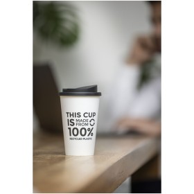 Gobelet isolant recyclé Americano® 350mlCouleur:Noir
