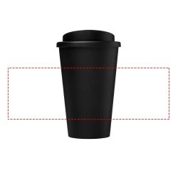 Gobelet isolant recyclé Americano® 350mlCouleur:Noir