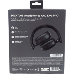 Casque Prixton Live Pro Bluetooth® 5.0Couleur:Noir