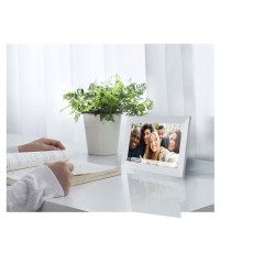 Cadre photo numérique 10" Prixton Prado Frameo avec Wi-FiCouleur:Blanc