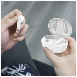Écouteurs ENC et ANC Prixton TWS158Couleur:Blanc