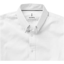Chemise oxford manches longues homme ManitobaCouleur:Blanc