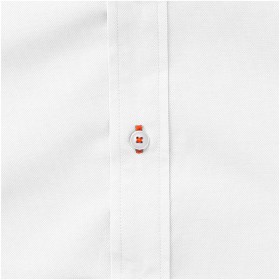 Chemise oxford manches longues homme ManitobaCouleur:Blanc