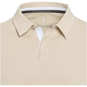 Sweatshirt de rugbyen coton organique GOTS Clyde unisexeCouleur:Flocons d’avoine