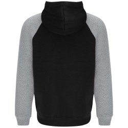 Sweat à capuche Badet bicolore pour enfantCouleur:Noir / Gris