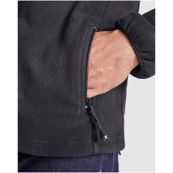 Veste en polaire entièrement zippée Luciane pour hommeCouleur:Bleu marine
