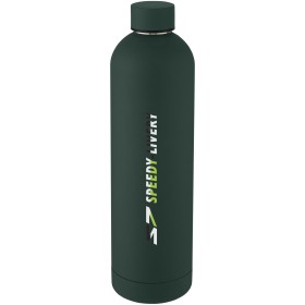 Bouteille isotherme Spring de 1 L avec isolation par le vide et couche de cuivreCouleur:vert flash