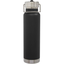 Bouteille isotherme de sport Thor de 750 ml avec isolation par le vide et couche de cuivreCouleur:Noir