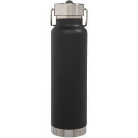 Bouteille isotherme de sport Thor de 750 ml avec isolation par le vide et couche de cuivreCouleur:Noir