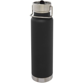 Bouteille isotherme de sport Thor de 750 ml avec isolation par le vide et couche de cuivreCouleur:Noir