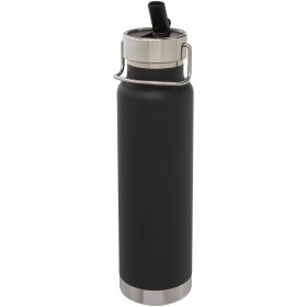 Bouteille isotherme de sport Thor de 750 ml avec isolation par le vide et couche de cuivreCouleur:Noir