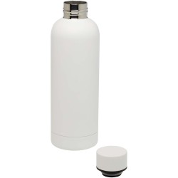 Bouteille isotherme avec isolation par le vide et couche de cuivre Spring de 500 ml certifiée RCSCouleur:Blanc
