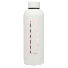 Bouteille isotherme avec isolation par le vide et couche de cuivre Spring de 500 ml certifiée RCSCouleur:Blanc