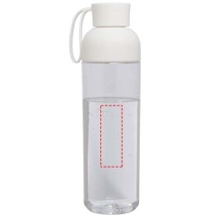 Bouteille d’eau Illuminate de 600 ml en rPETCouleur:Blanc
