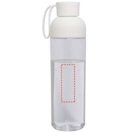 Bouteille d’eau Illuminate de 600 ml en rPETCouleur:Blanc