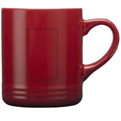 Mug Laguna en céramique de 330 mlCouleur:Rouge