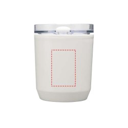 Gobelet Hudson double paroi en plastique recyclé de 180 mlCouleur:Blanc