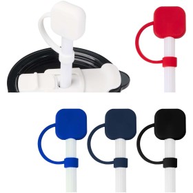 Capuchon pour paille Sip en siliconeCouleur:Blanc