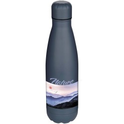 Bouteille d’eau Cove de 750 ml en acier inoxydable recyclé certifié RCS à simple paroiCouleur:Bleu hale