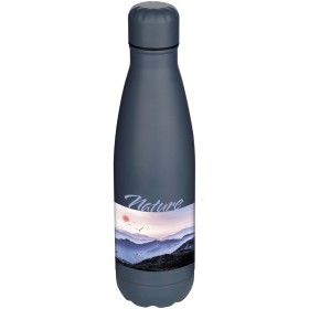 Bouteille d’eau Cove de 750 ml en acier inoxydable recyclé certifié RCS à simple paroiCouleur:Bleu hale