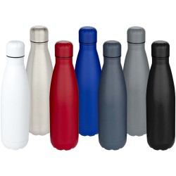 Bouteille d’eau Cove de 750 ml en acier inoxydable recyclé certifié RCS à simple paroiCouleur:Bleu hale