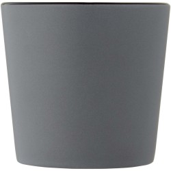 Tasse Cali de 370 ml en céramique avec finition mateCouleur:Noir / Gris Mat