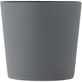 Tasse Cali de 370 ml en céramique avec finition mateCouleur:Noir / Gris Mat
