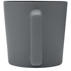 Tasse Cali de 370 ml en céramique avec finition mateCouleur:Noir / Gris Mat