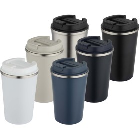 Gobelet en acier inoxydable Newport à double paroi de de 350 ml isolé sous videCouleur:Blanc