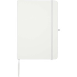 Carnet A5 Teak ligné recyclé à couverture rigideCouleur:Blanc