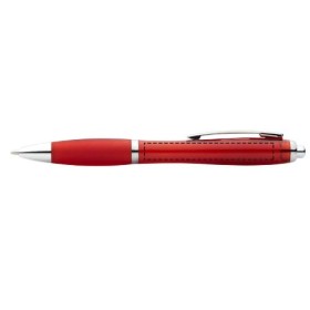 Stylo bille avec corps et grip colorés NashCouleur:Rouge