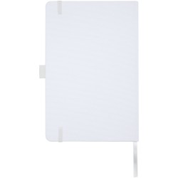 Carnet A5 Honua en papier recyclé avec couverture en PET recycléCouleur:Blanc