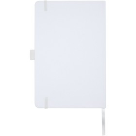 Carnet A5 Honua en papier recyclé avec couverture en PET recycléCouleur:Blanc