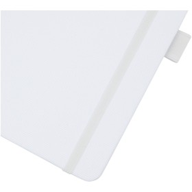 Carnet A5 Honua en papier recyclé avec couverture en PET recycléCouleur:Blanc