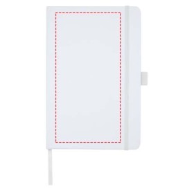 Carnet A5 Honua en papier recyclé avec couverture en PET recycléCouleur:Blanc