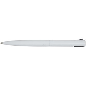 Stylo bille en aluminium recyclé JuanaCouleur:Blanc