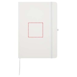 Carnet à couverture rigide Spectrum Plus A5Couleur:Blanc