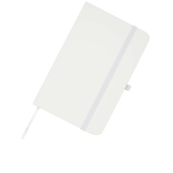 Carnet à couverture rigide Spectrum Plus A6Couleur:Blanc