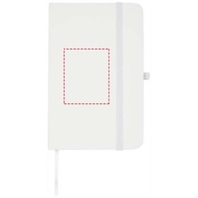 Carnet à couverture rigide Spectrum Plus A6Couleur:Blanc