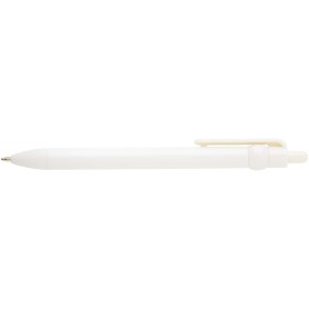 Stylo bille Fidget en plastique recyclé (encre noire)Couleur:Blanc