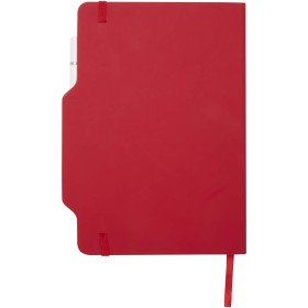 Carnet à couverture rigide Nexus A5 avec stylo et crayon (encre noire)Couleur:Rouge