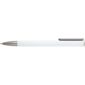 Stylo bille Ziggur en aluminium (encre bleue)Couleur:Blanc