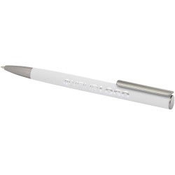 Stylo bille Ziggur en aluminium (encre bleue)Couleur:Blanc