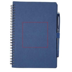 Carnet à couverture souple réutilisable et parure de stylos Slate (encre noire)Couleur:Marine