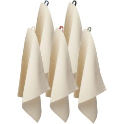 Torchon de cuisine Alora en coton recyclé 200 g/m²Couleur:Flocons d’avoine